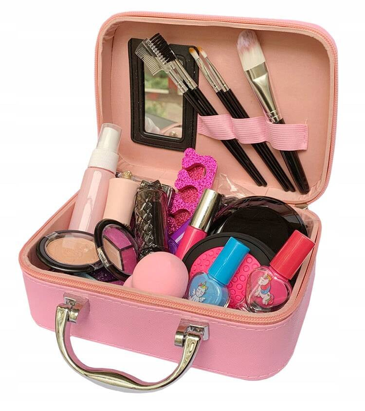 Kuferek z Kosmetykami dla Dziewczynki - Zestaw Beauty dla Małej Księżniczki