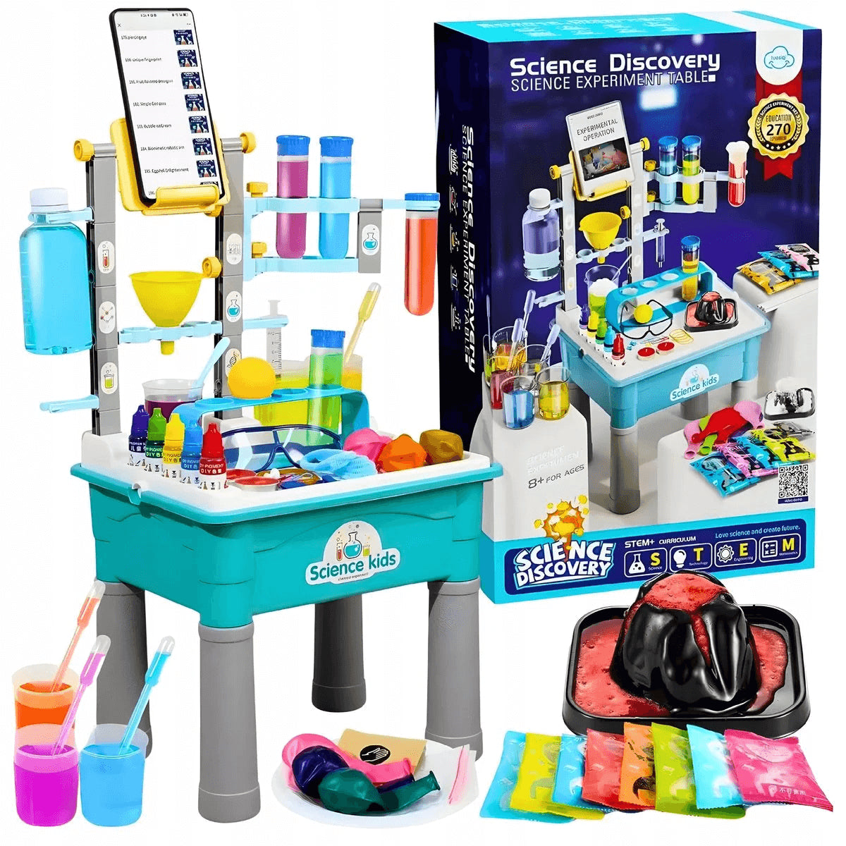 Laboratorium Chemiczne Dla Dzieci - Mały Chemik 270 Szalonych Eksperymentów